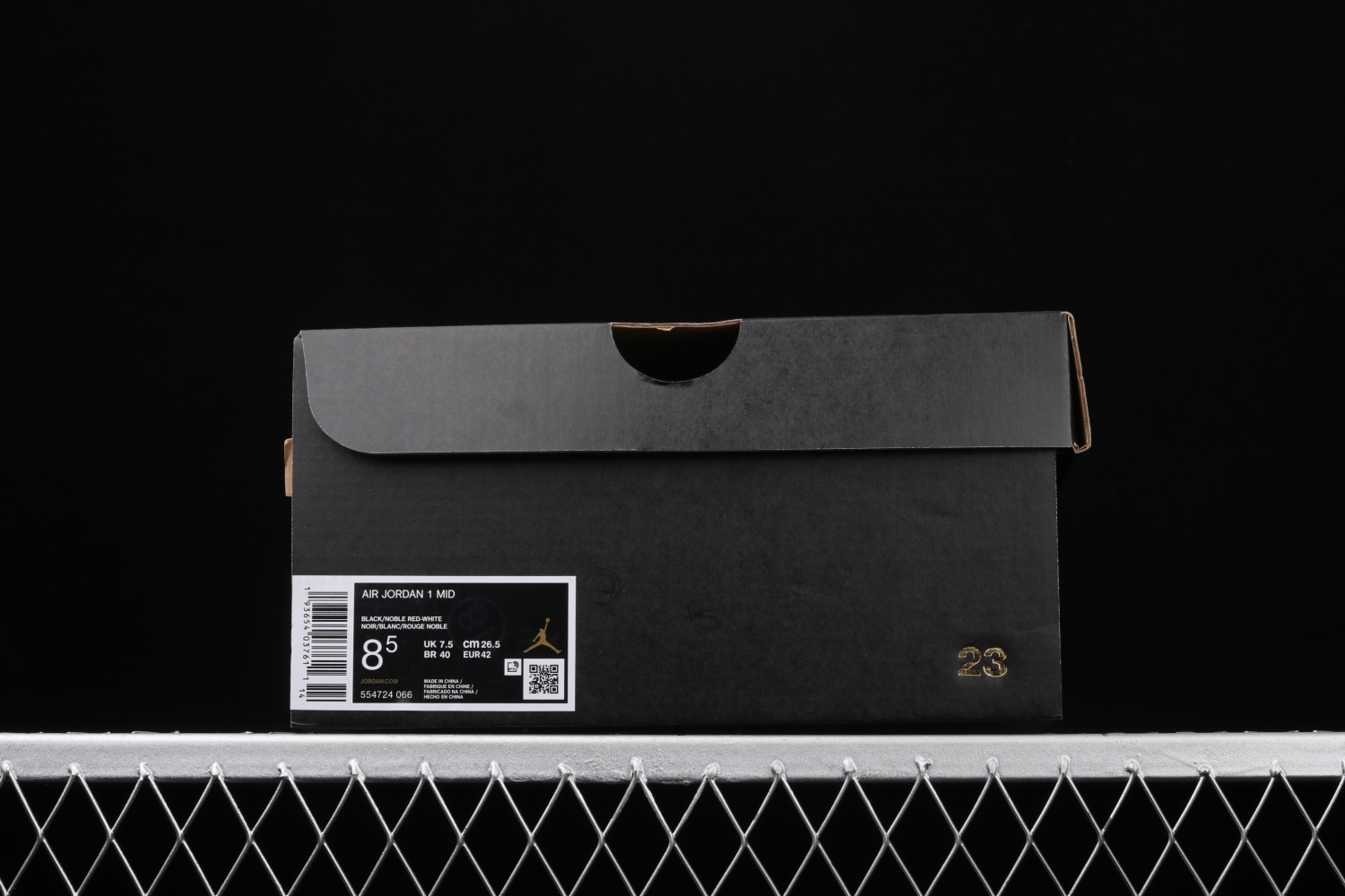 Jordan 1 Mid Bred Toe 554724-066