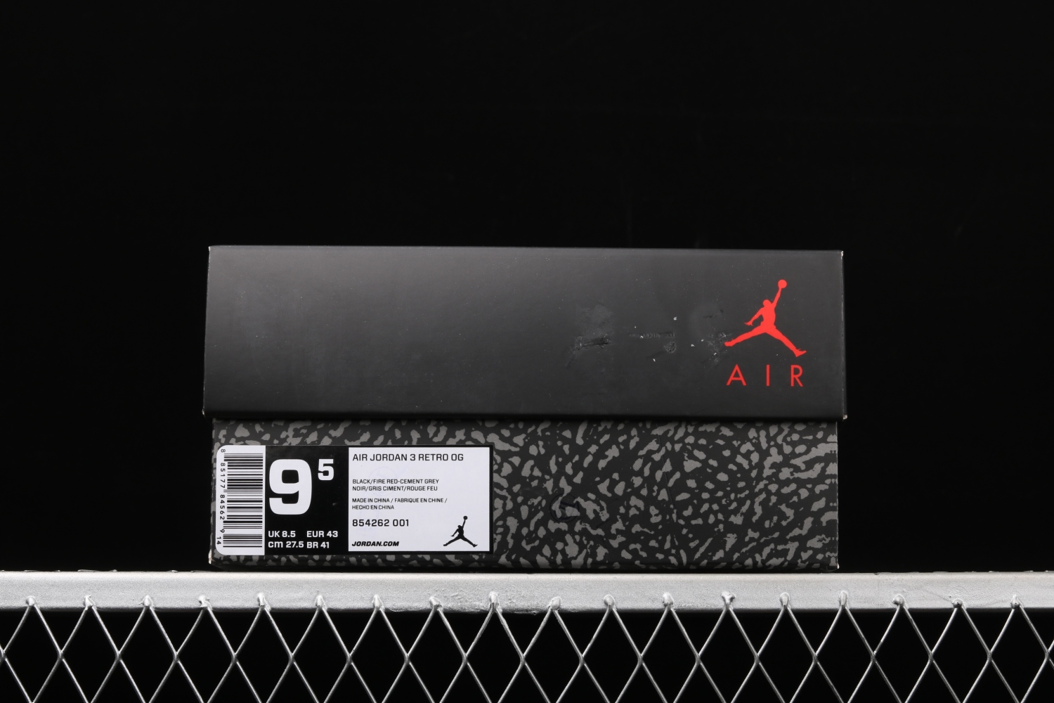 Jordan 3 Retro Black Cement (2018) 854262-001