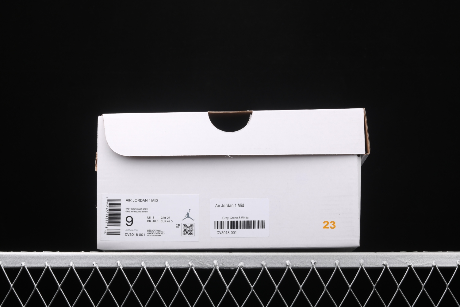 Jordan 1 Mid Vast Grey Ghost Green (W) CV3018-001