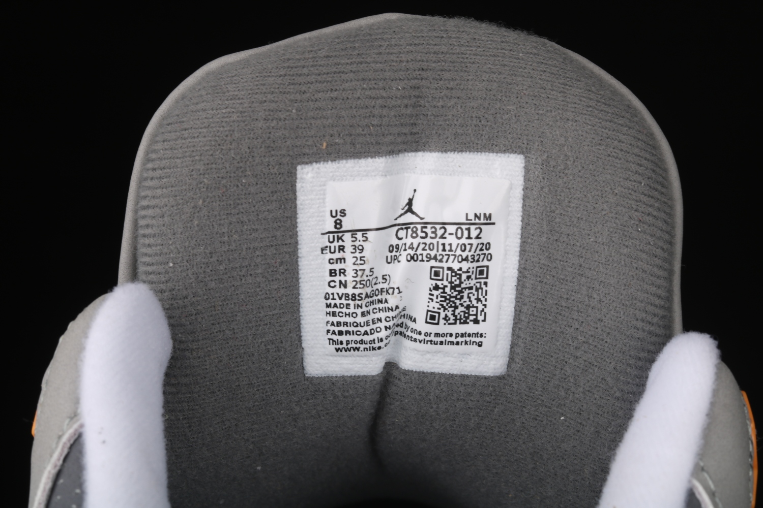 Jordan 3 Retro Cool Grey (2021) CT8532-012