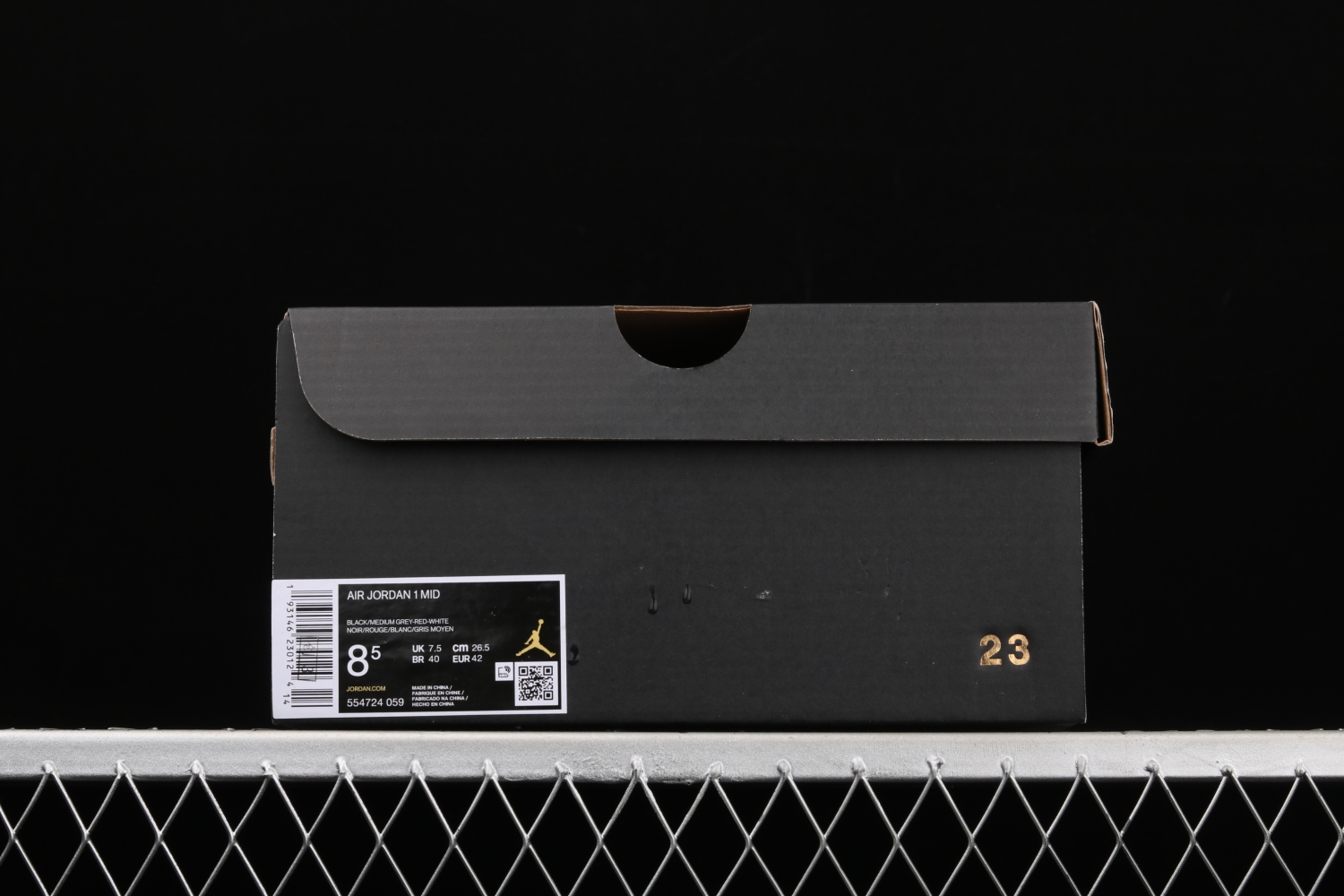Jordan 1 Mid Pink Shadow 555724-059