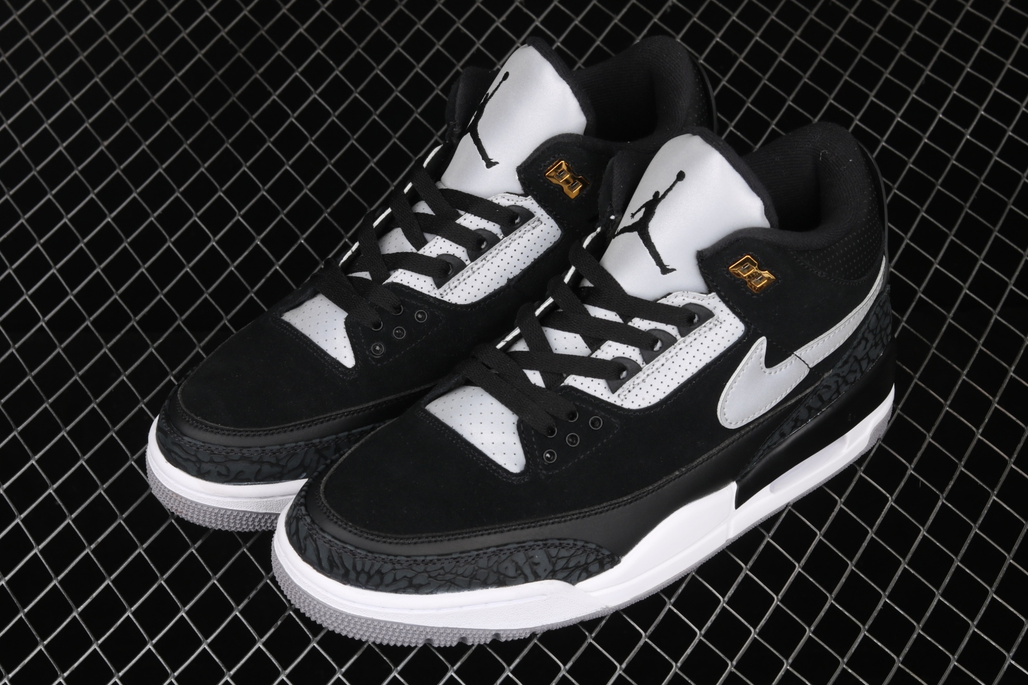Jordan 3 Retro Tinker Black Cement Gold CK4348-007