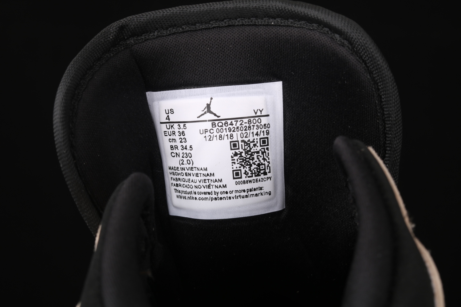 Jordan 1 Mid Barely Orange Light Violet (W)  BQ6472-800