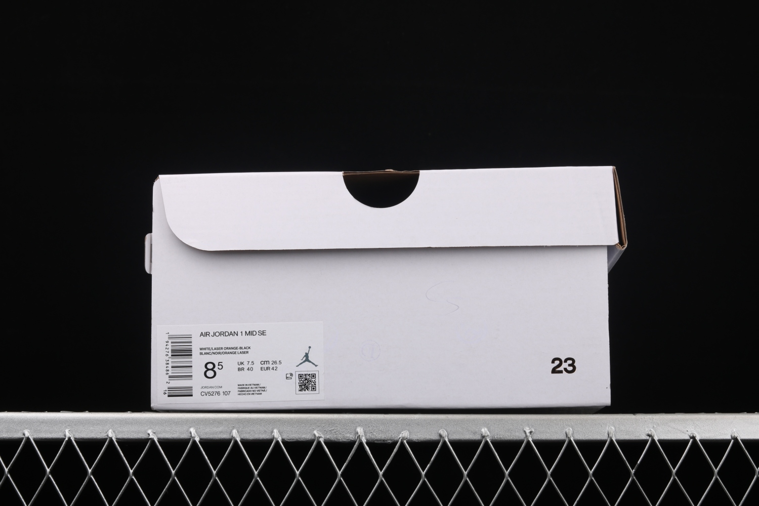Jordan 1 Mid Laser Orange Black (W) CV5276-107