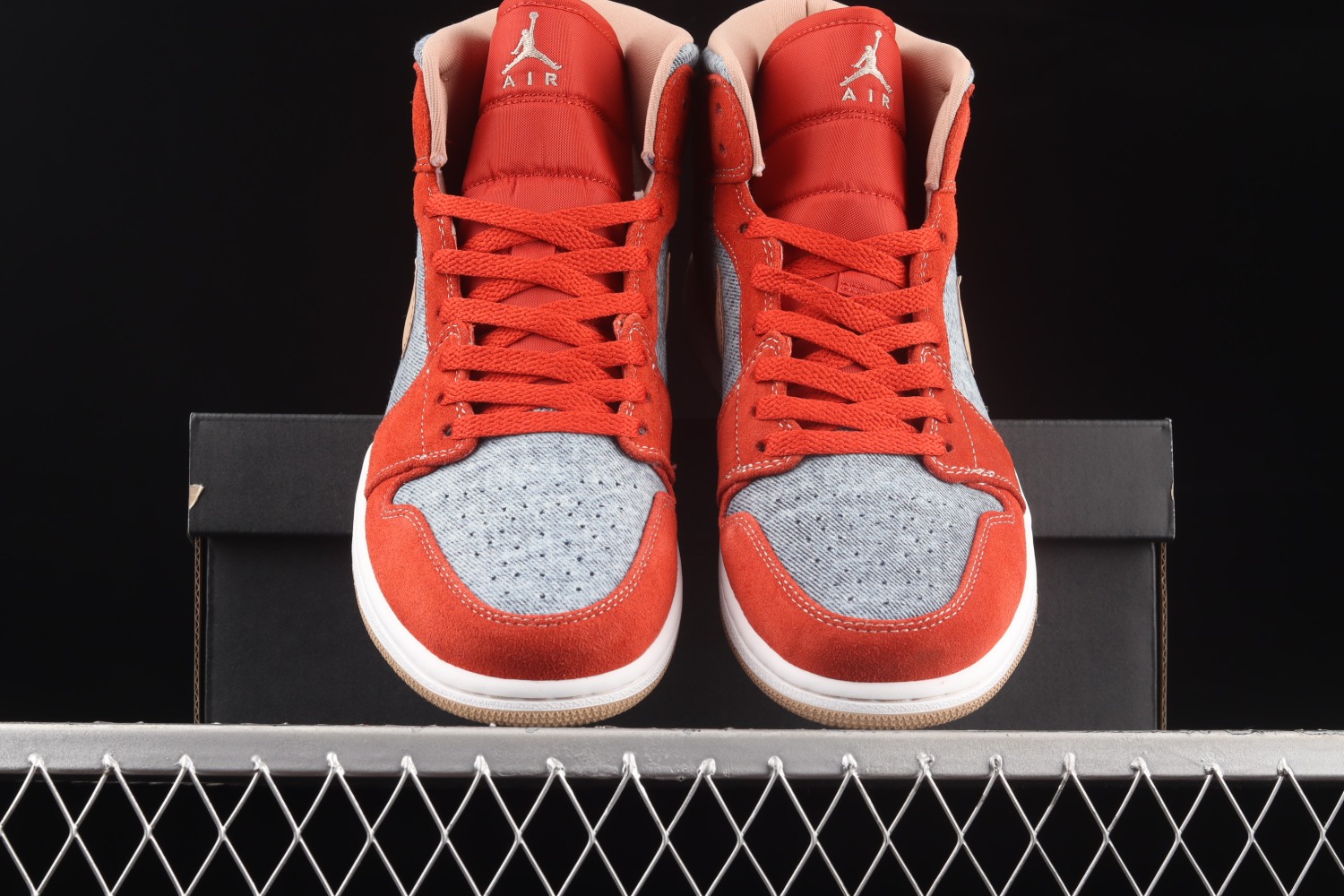 Jordan 1 Mid Denim Red DM4352-600