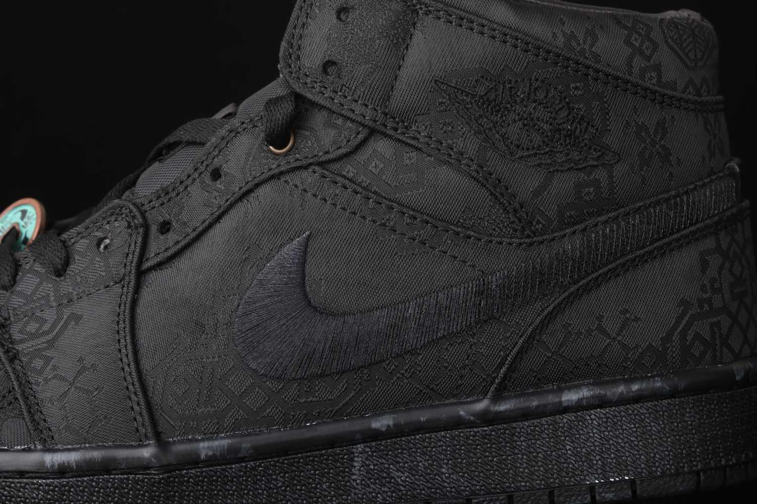 Edison Chen x Air Jordan 1 Mid “Fearless Black” CU2804-300