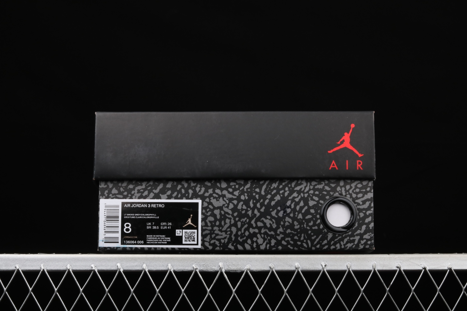 Air Jordan 3 Retro Chlorophyll 136064-006