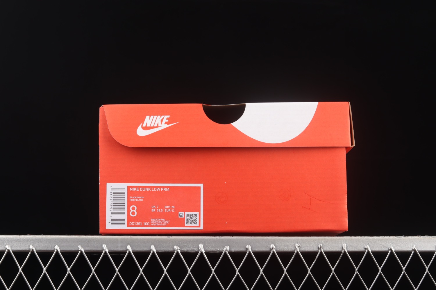 Nike Dunk Low Retro White Black (2021)  DD1391-100