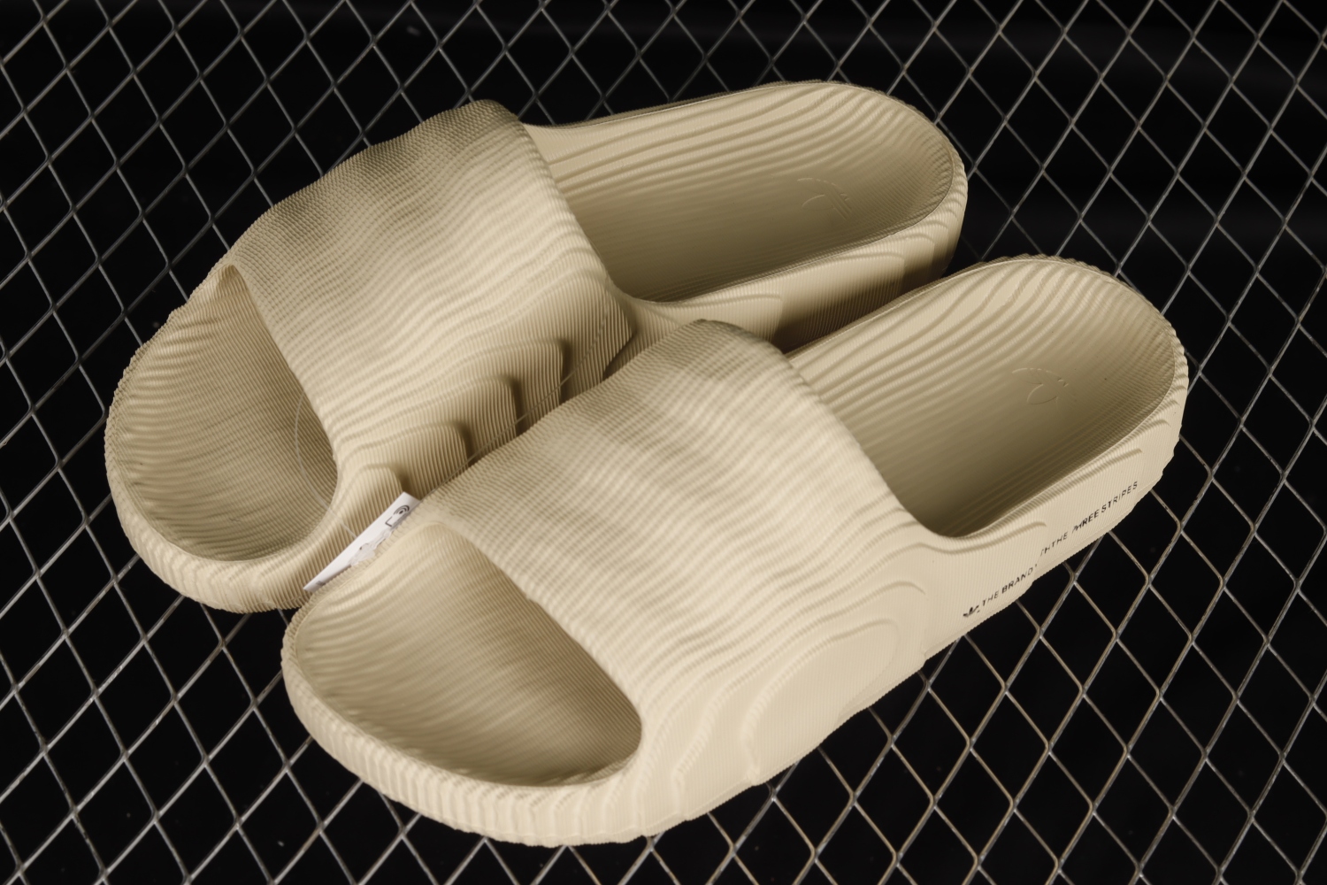 adidas Adilette 22 Slides Black Grey GX6950