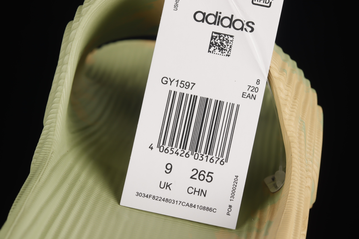adidas Adilette 22 Slides Magic Lime St Desert Sand GY1597