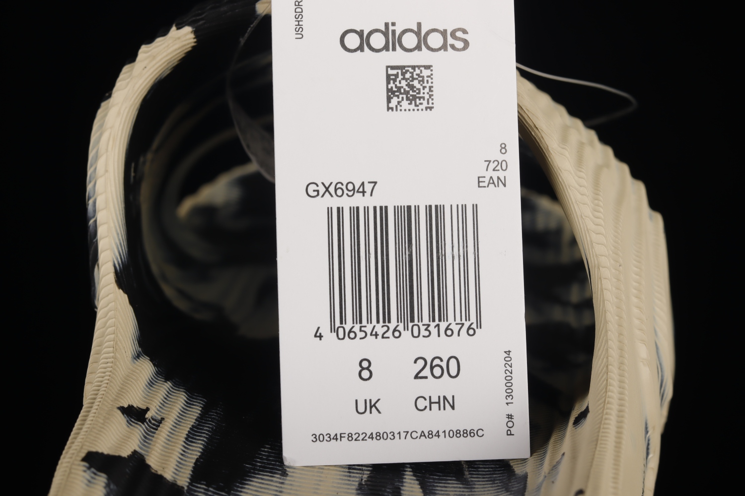 adidas Adilette 22 Slides Black Grey GX6947