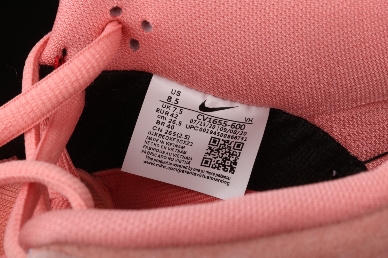Nike SB Dunk Low Pink Pig CV1655-600