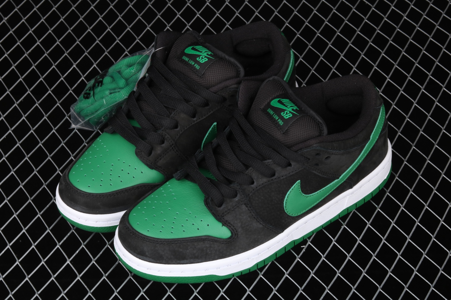 Nike SB Dunk Low Pro J Pack Black Pine Green BQ6817-005