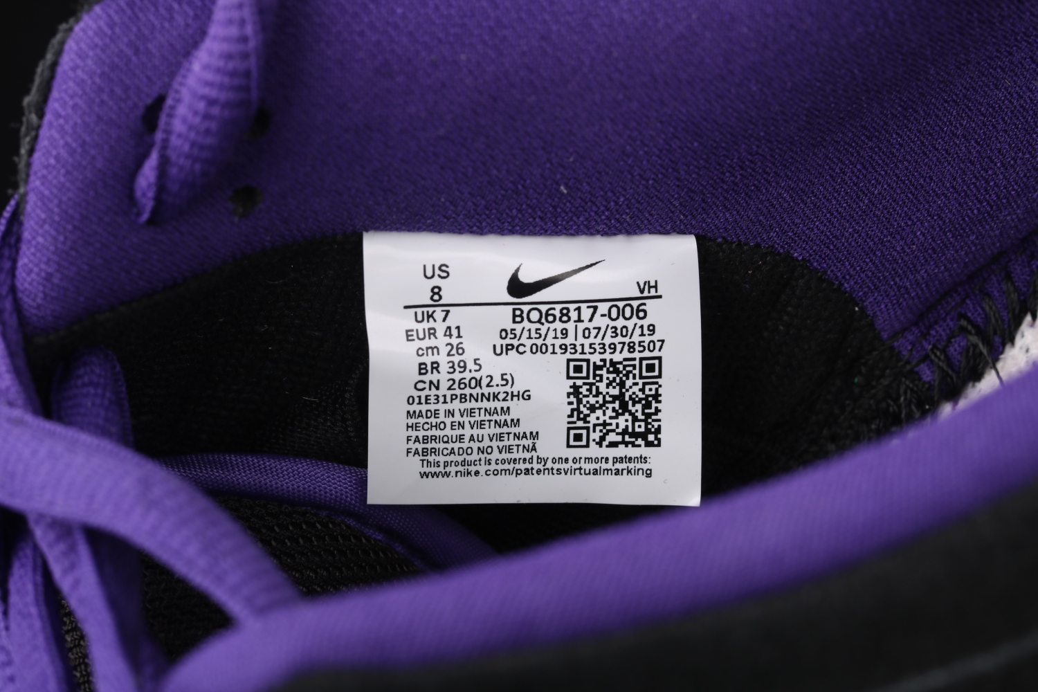Nike SB Dunk Low Night of Mischief Halloween BQ6817-006