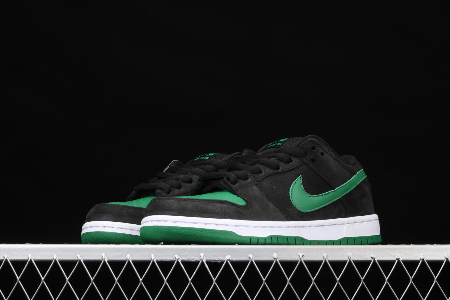 Nike SB Dunk Low Pro J Pack Black Pine Green BQ6817-005
