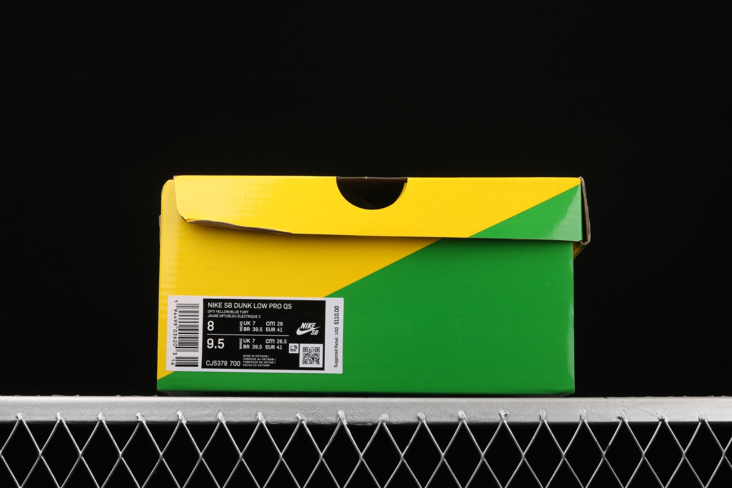 Nike SB Dunk Low Grateful Dead Bears Opti Yellow CJ5378-700