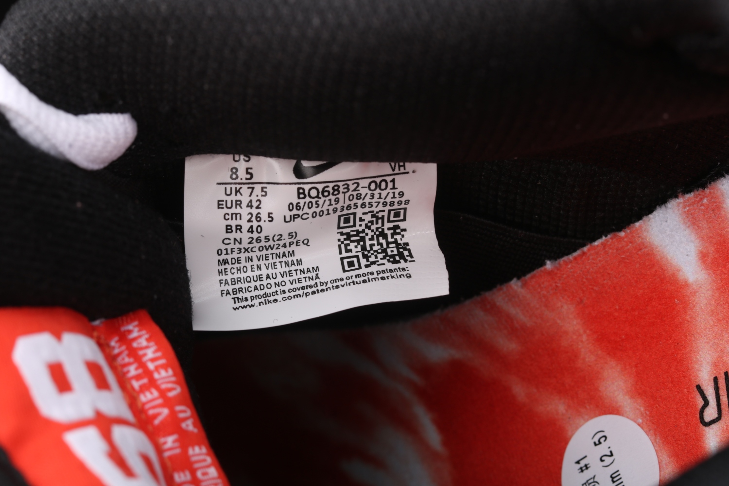 Nike SB Dunk Low Raygun Tie-Dye Black BQ6832-001