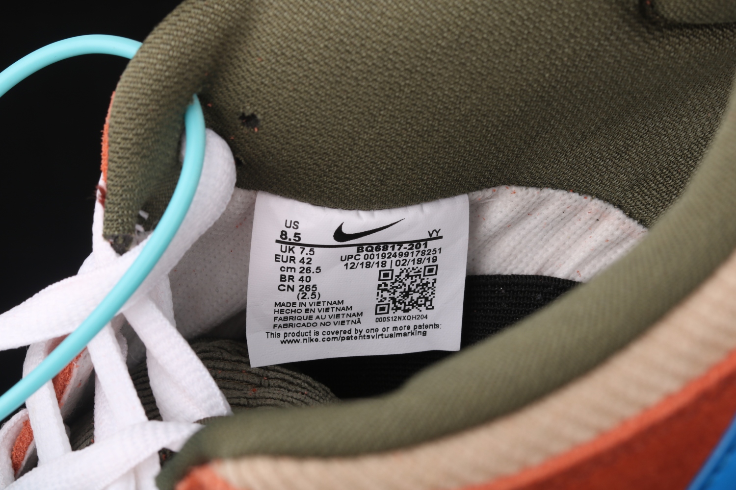 Nike SB Dunk Low Corduroy Dusty Peach BQ6817-201