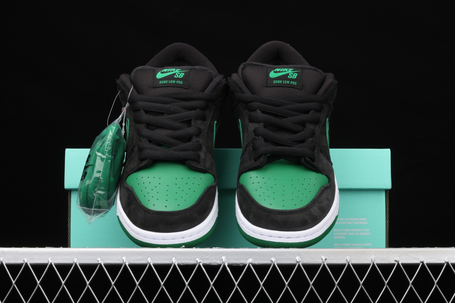 Nike SB Dunk Low Pro J Pack Black Pine Green BQ6817-005