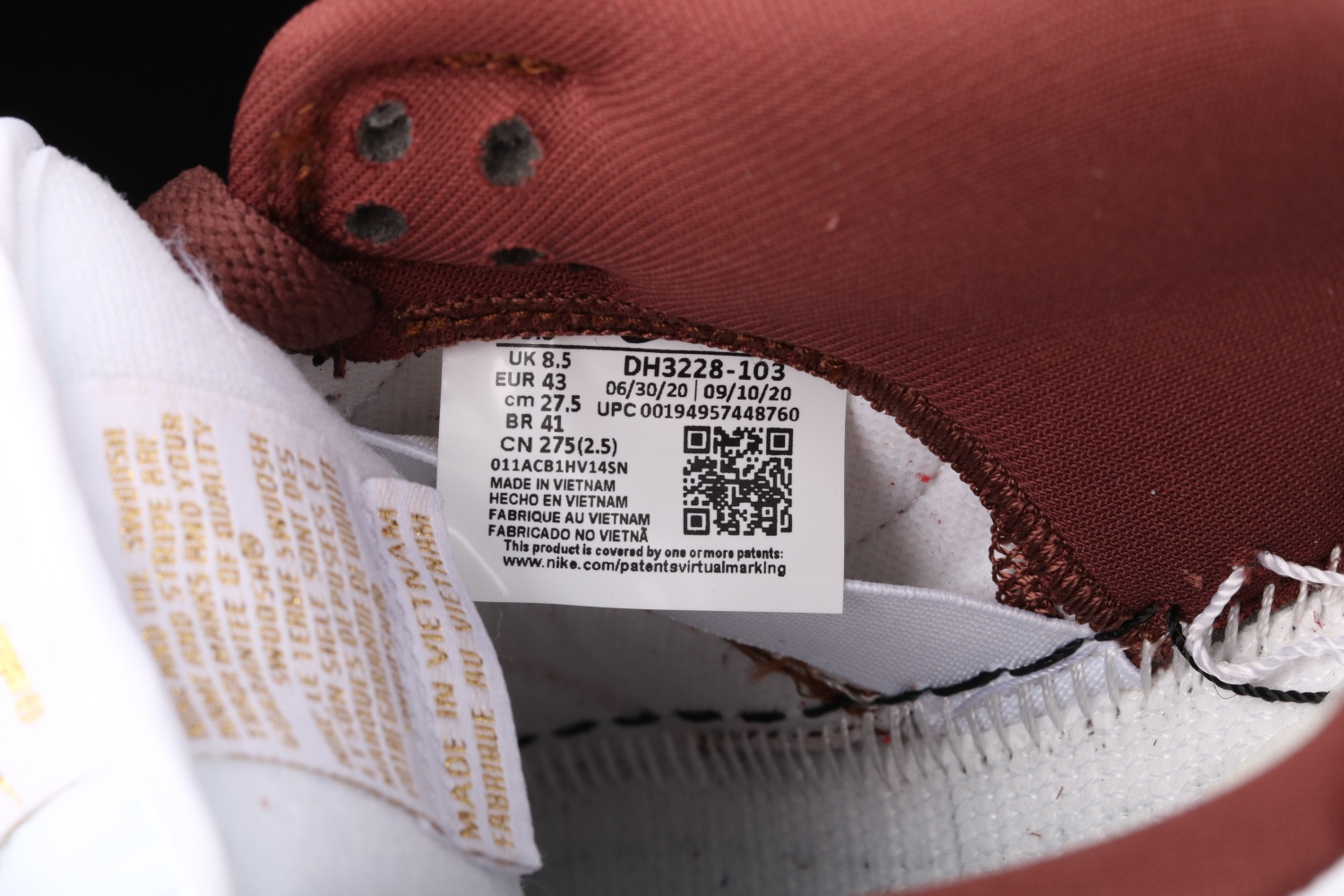 Nike SB Dunk Low Supreme Stars Barkroot Brown (2021) DH3228-103