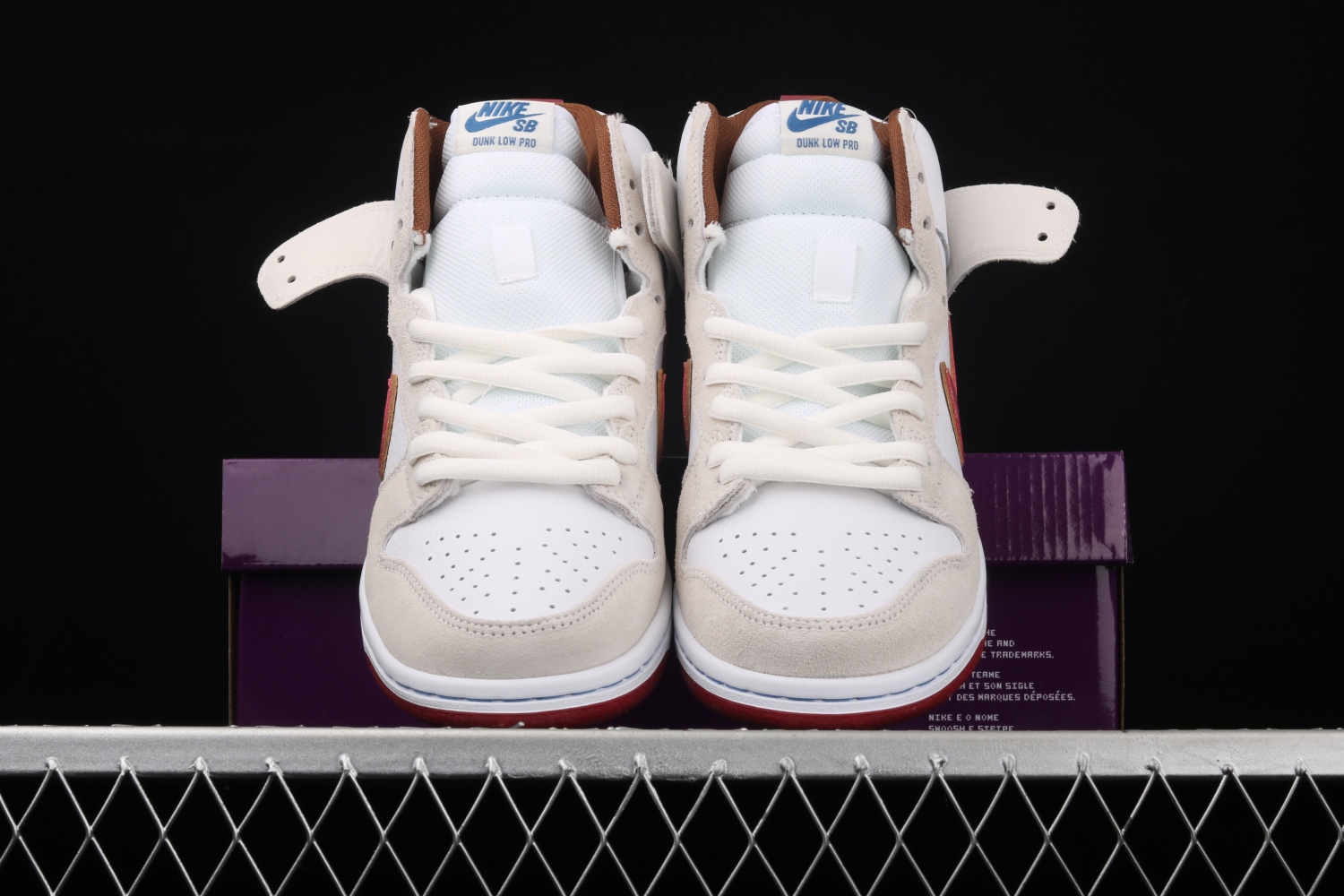 Nike SB Dunk High Sail Bright Crimson  CV9499-100