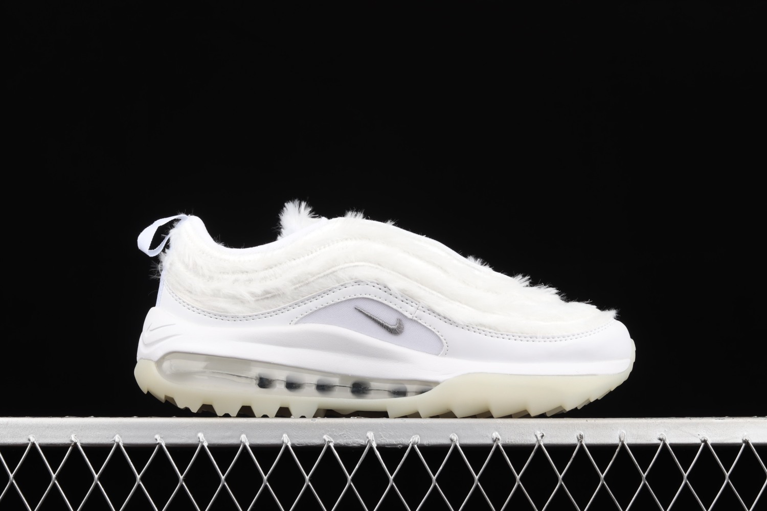2021 Nike Air Max 97 Golf NRG White Girl’s Shoes CK4437-101