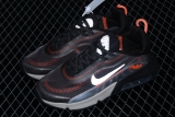 Nike 3M x Air Max 2090 Sneakers Shoes Black Orange Metallic Silver CW8611-001