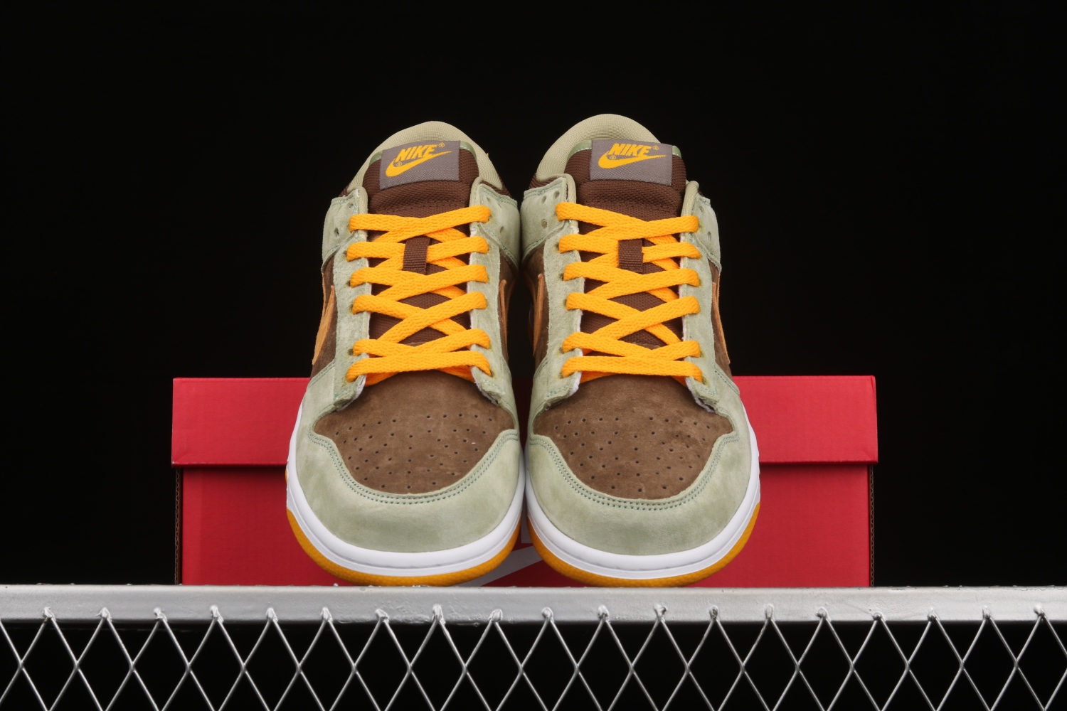 Nike Dunk Low Olive Brown Orange  DH5360-300