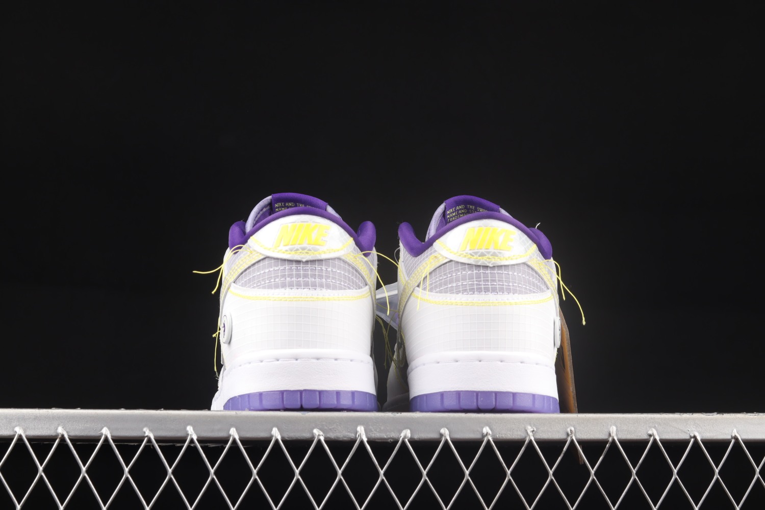 Nike Dunk Low Union Passport Pack Grey Purple DJ9649-500