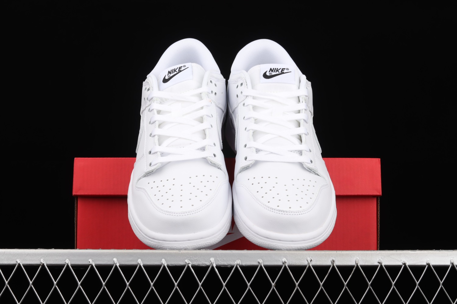 Nike Dunk Low Triple White (2021) (W) DD1503-109