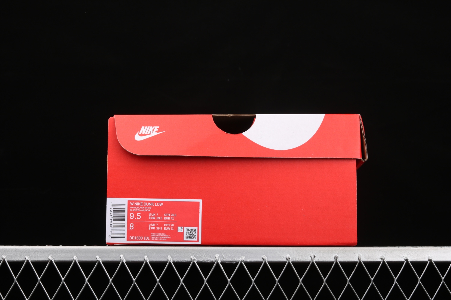 Nike Dunk Low Retro White Black (2021) DD1503-101