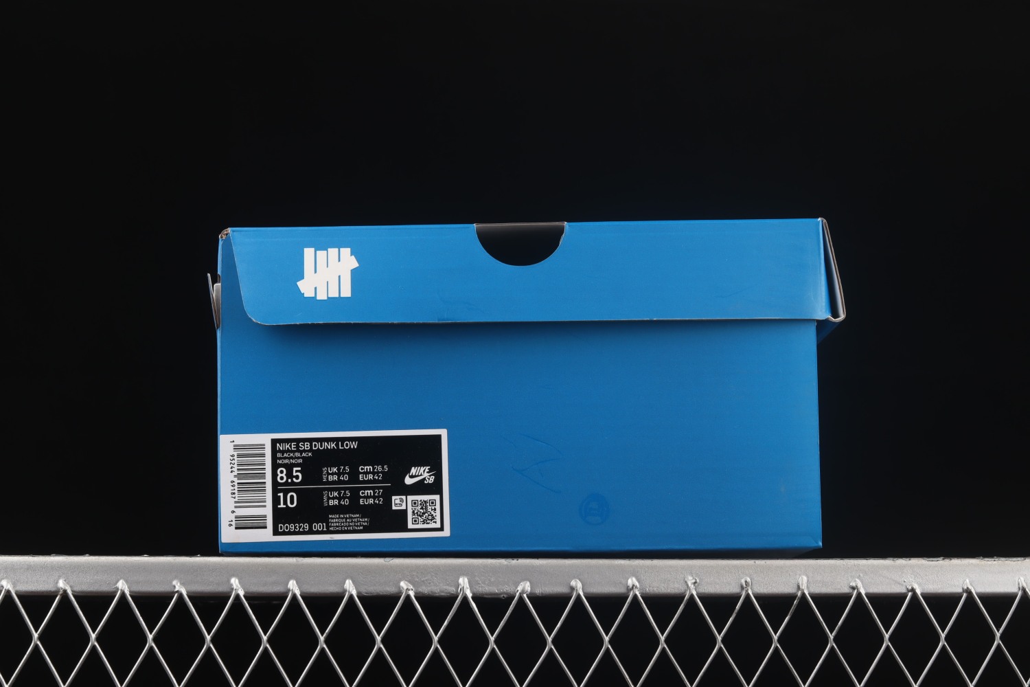 Nike Dunk Low SP Undefeated 5 On It Black DO9329-001