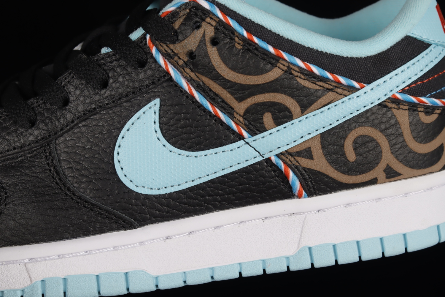 Nike Dunk Low SE Barber Shop Black DH7614-001