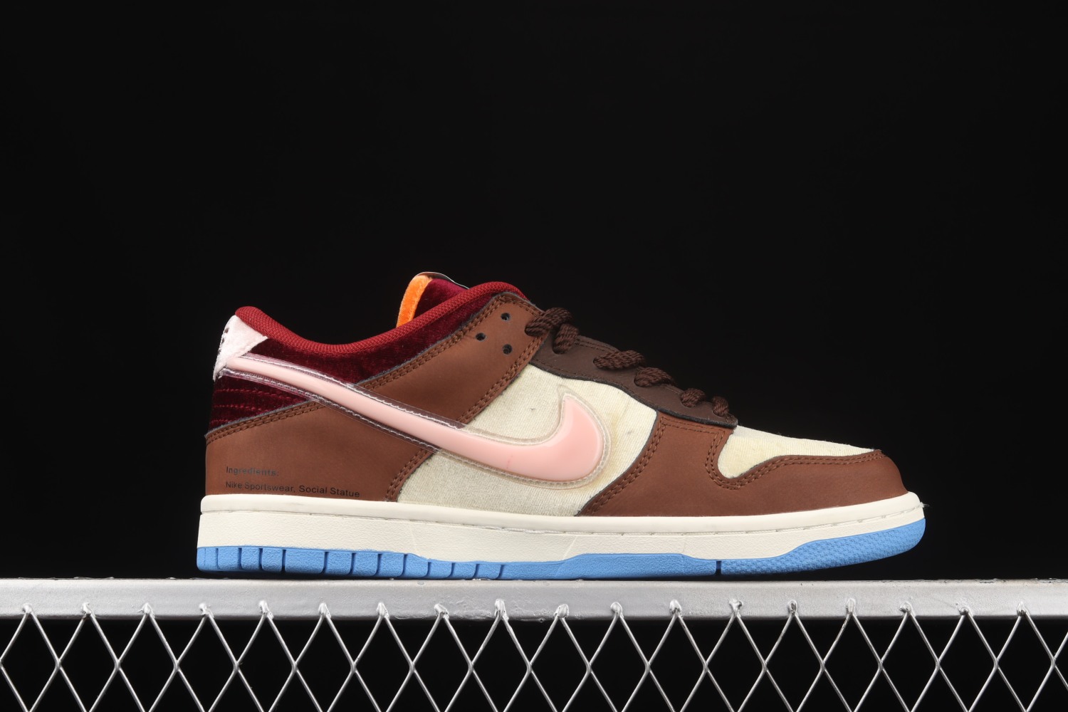 Nike Dunk Mid Social Status Free Lunch Chocolate Milk  DJ1173-700