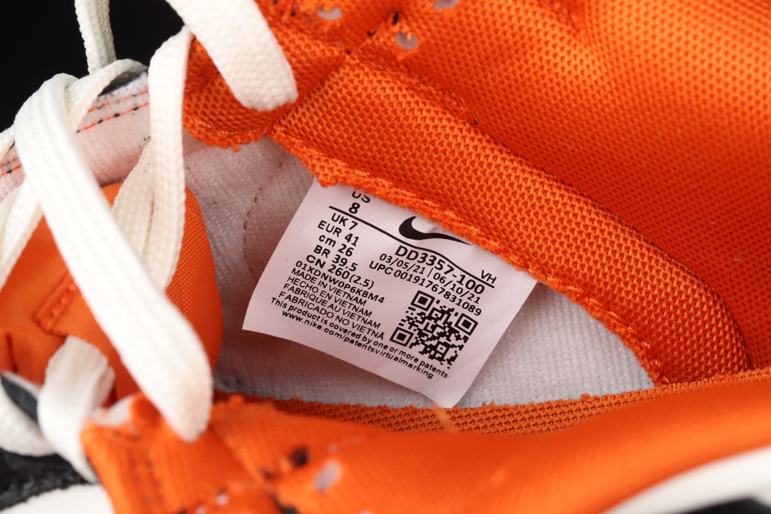 Nike Dunk Low PRM Halloween (2021) DD3357-100