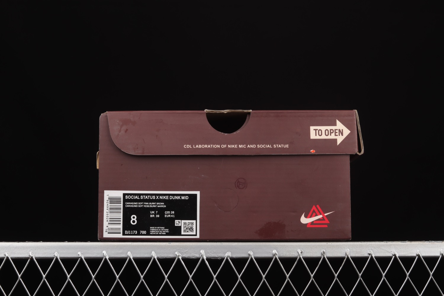 Nike Dunk Mid Social Status Free Lunch Chocolate Milk  DJ1173-700
