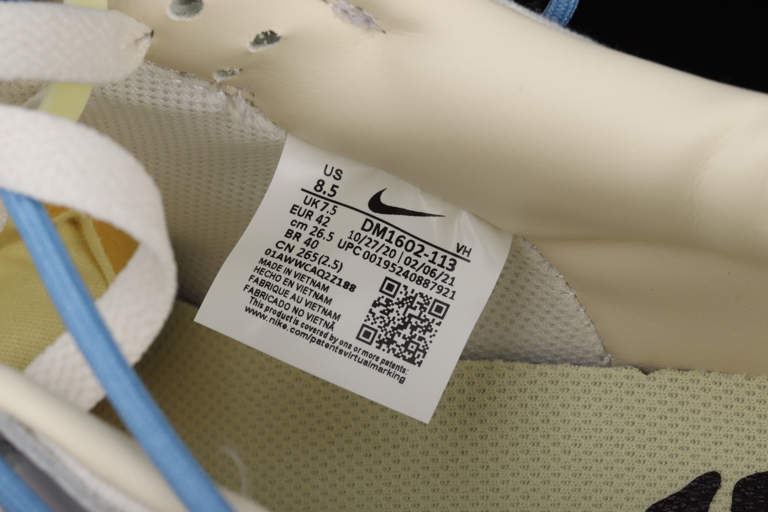 Nike Dunk Low Off-White Lot 5 DM1602-113