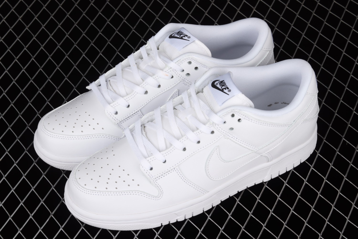 Nike Dunk Low Triple White (2021) (W) DD1503-109