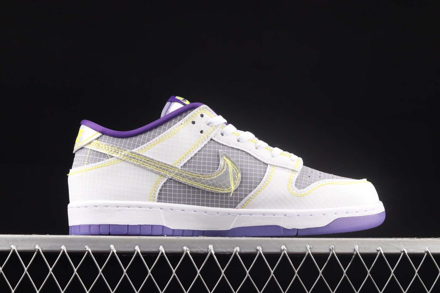 Nike Dunk Low Union Passport Pack Grey Purple DJ9649-500