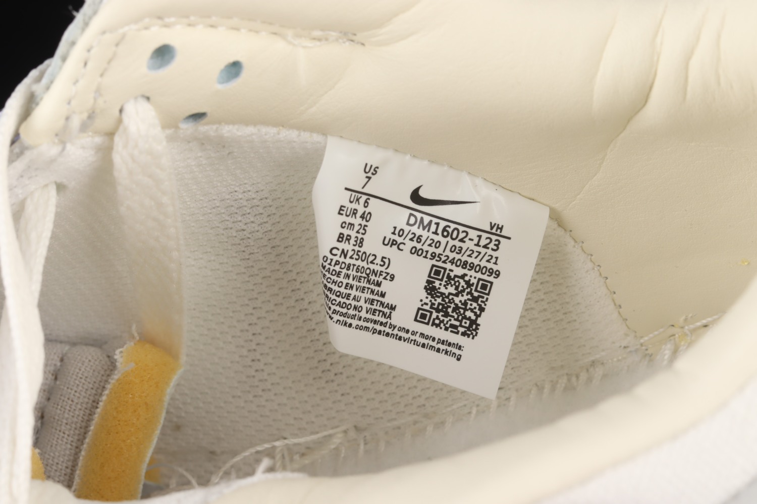 Nike Dunk Low Off-White Lot 43 DM1602-123