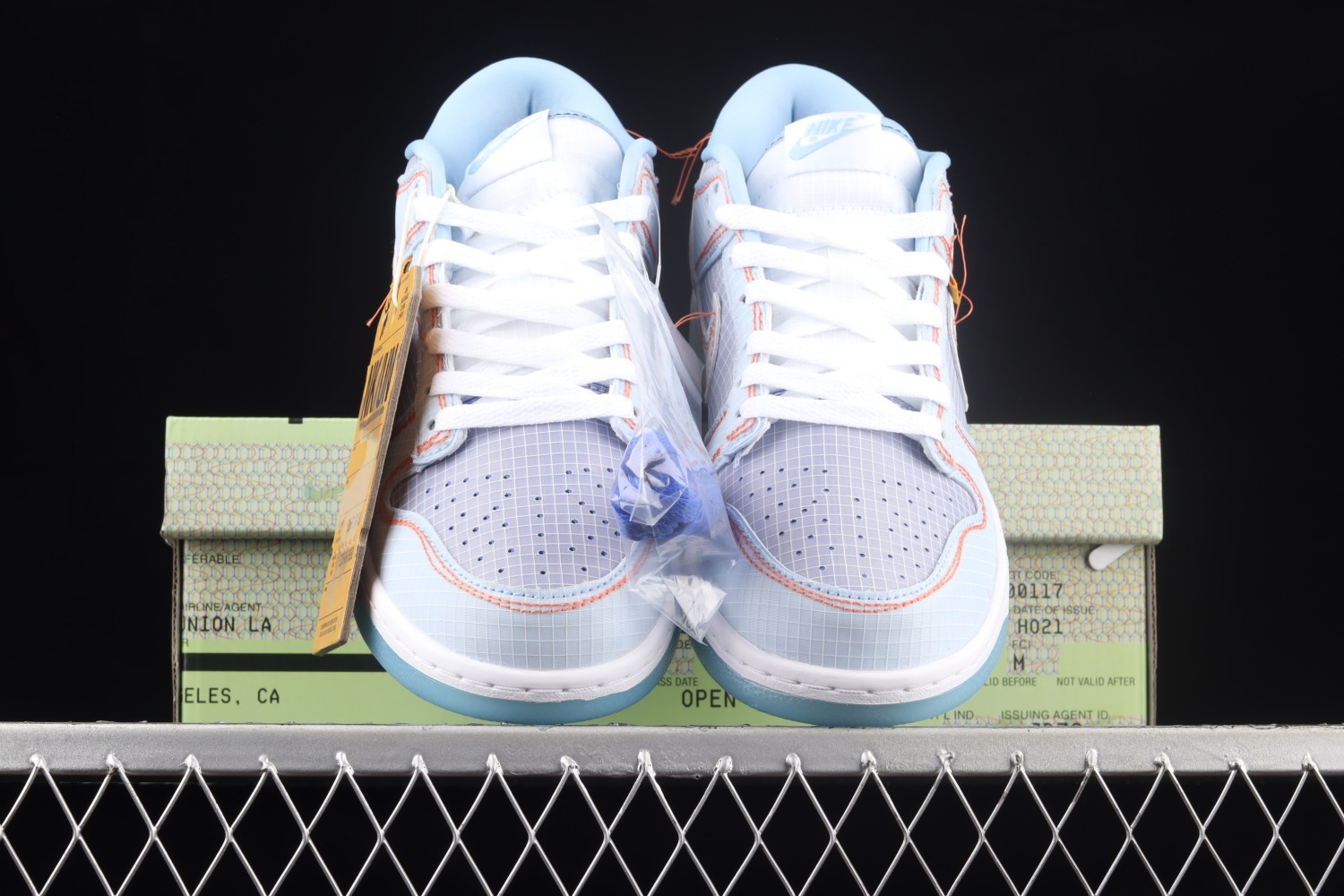 Nike Dunk Low Union Passport Pack Argon DJ9649-400