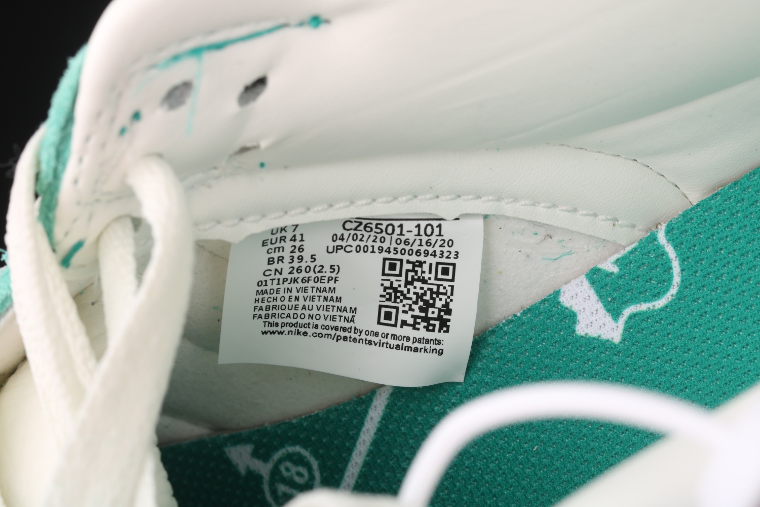 Nike Dunk Low Kasina Neptune Green CZ6501-101