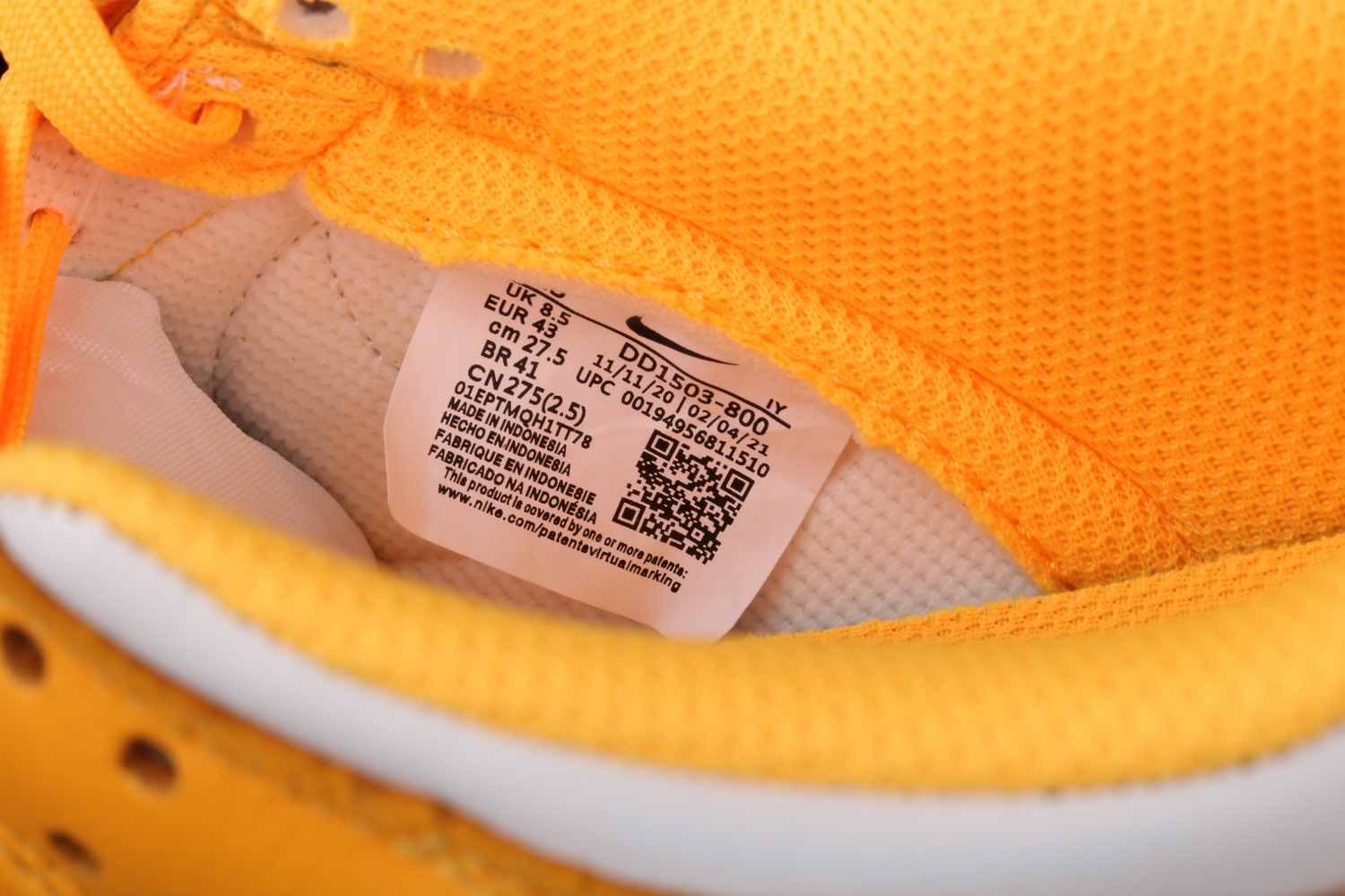 Nike Dunk Low Laser Orange (W) DD1503-800
