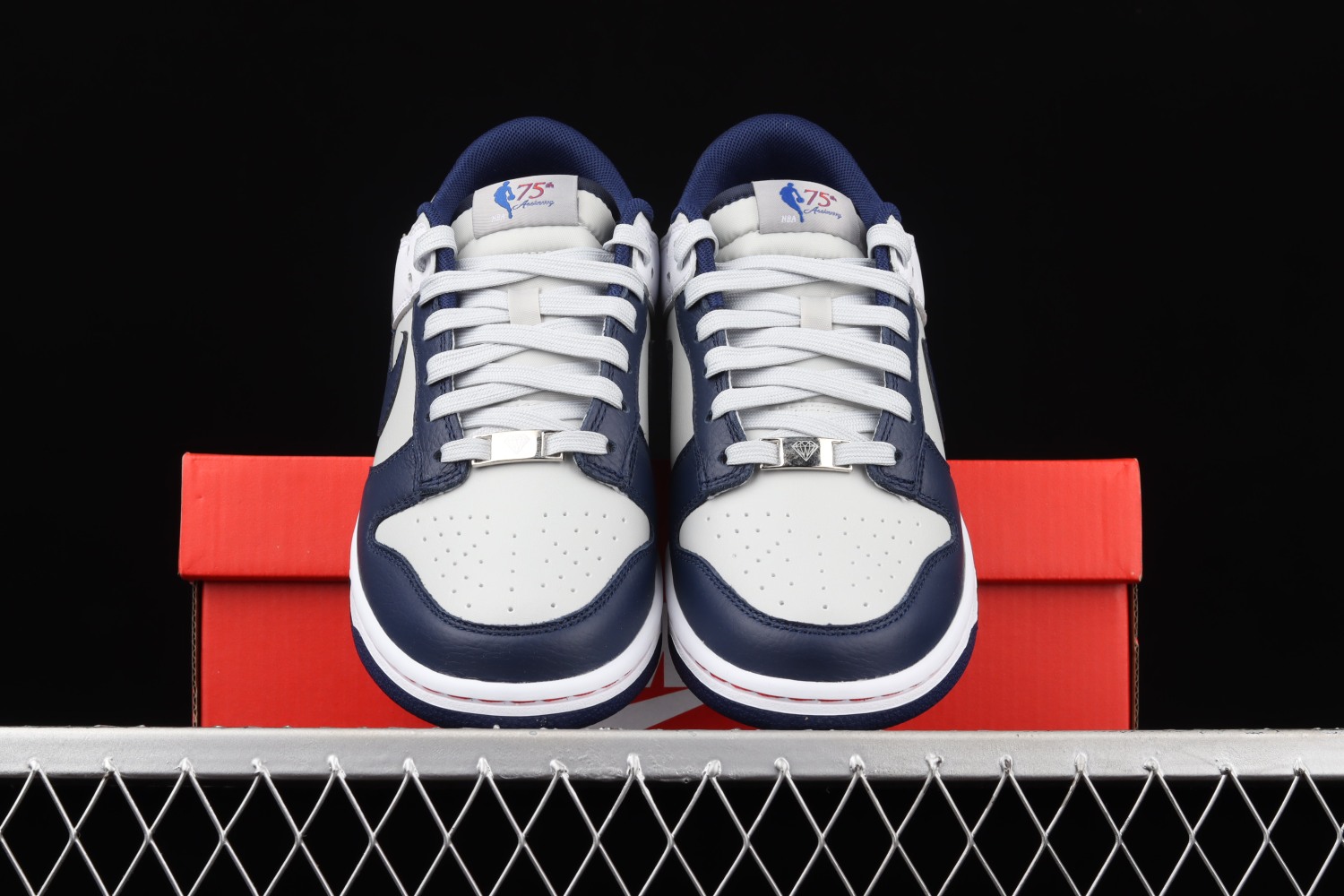 Nike Dunk Low EMB NBA 75th Anniversary Brooklyn Nets  DD3363-001
