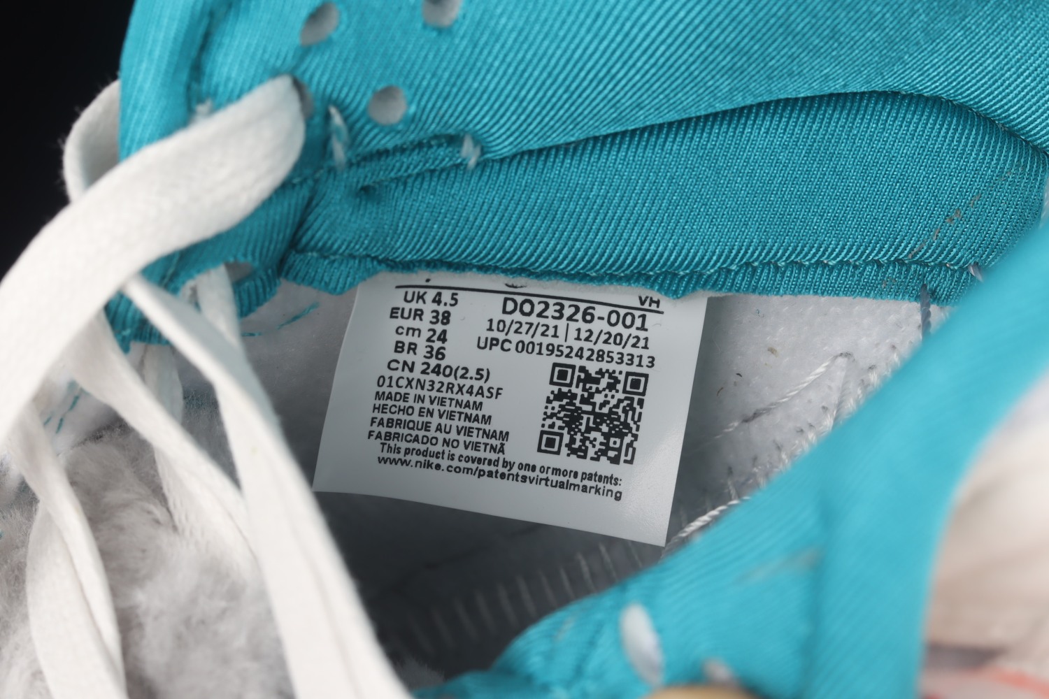 Nike Dunk Low Ice (W)  DO2326-001