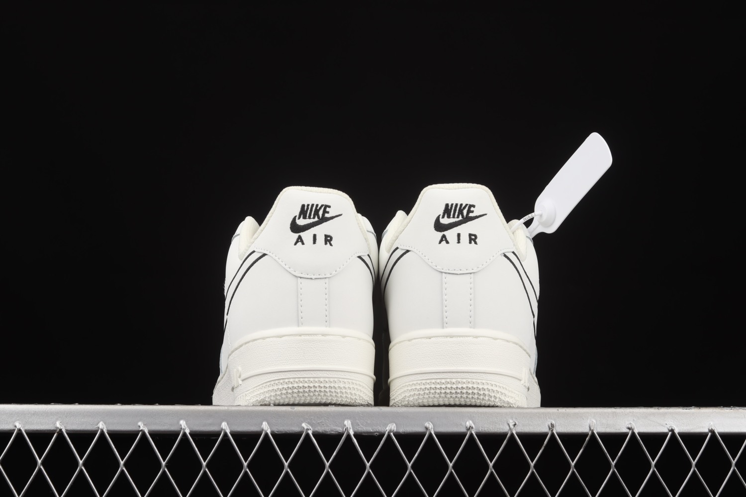 Nike Air Force 1‘07 Low White Black Running Shoes CL6326-158