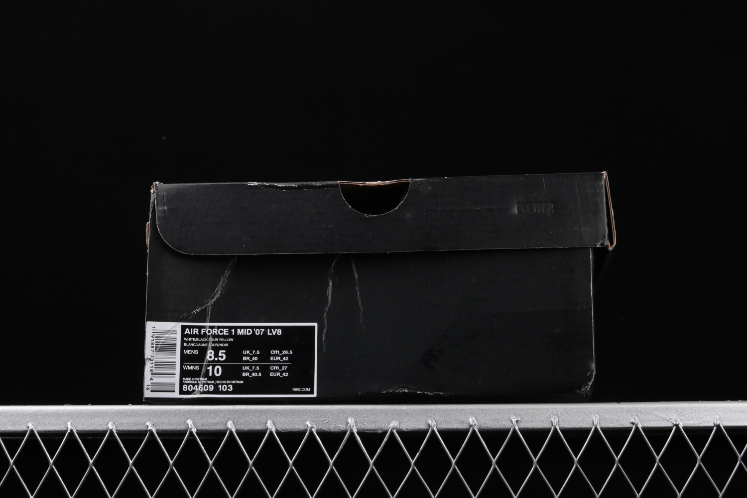 Nike Air Force 1 Mid Utility White Black 804609-103
