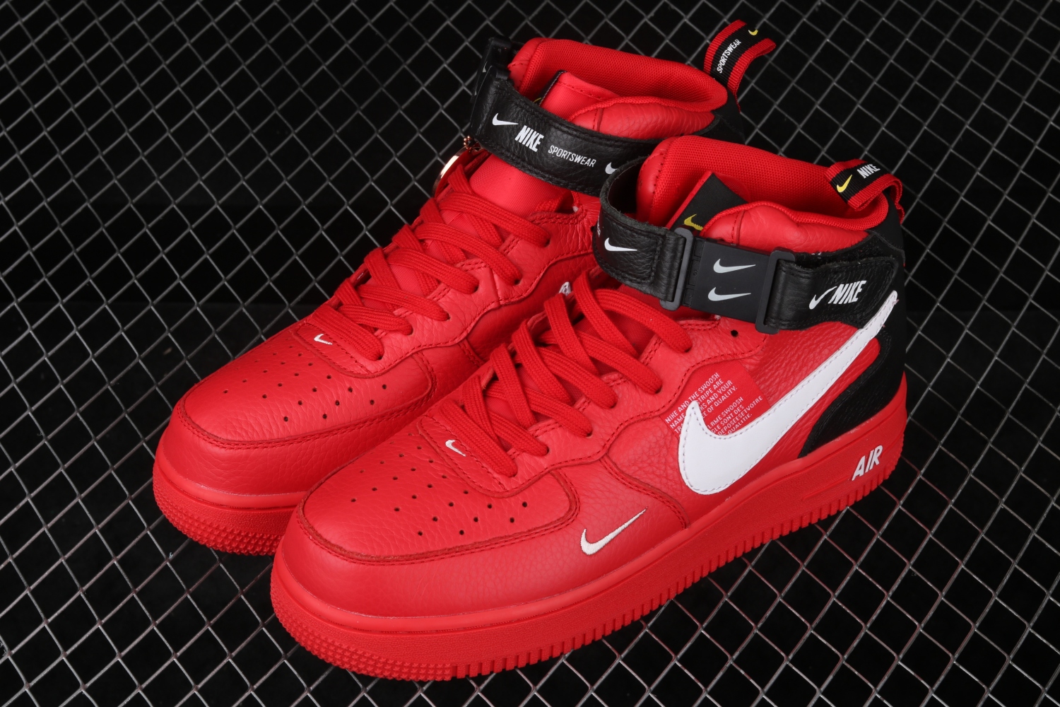 Nike Air Force 1 Mid Utility University Red 804609-605