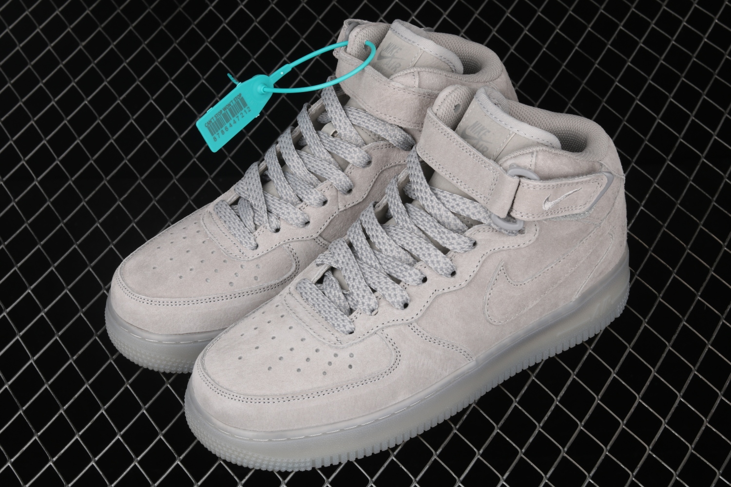Nike Air Force 1 Mid x Reigning Champ Grey Shoes GB1119-198