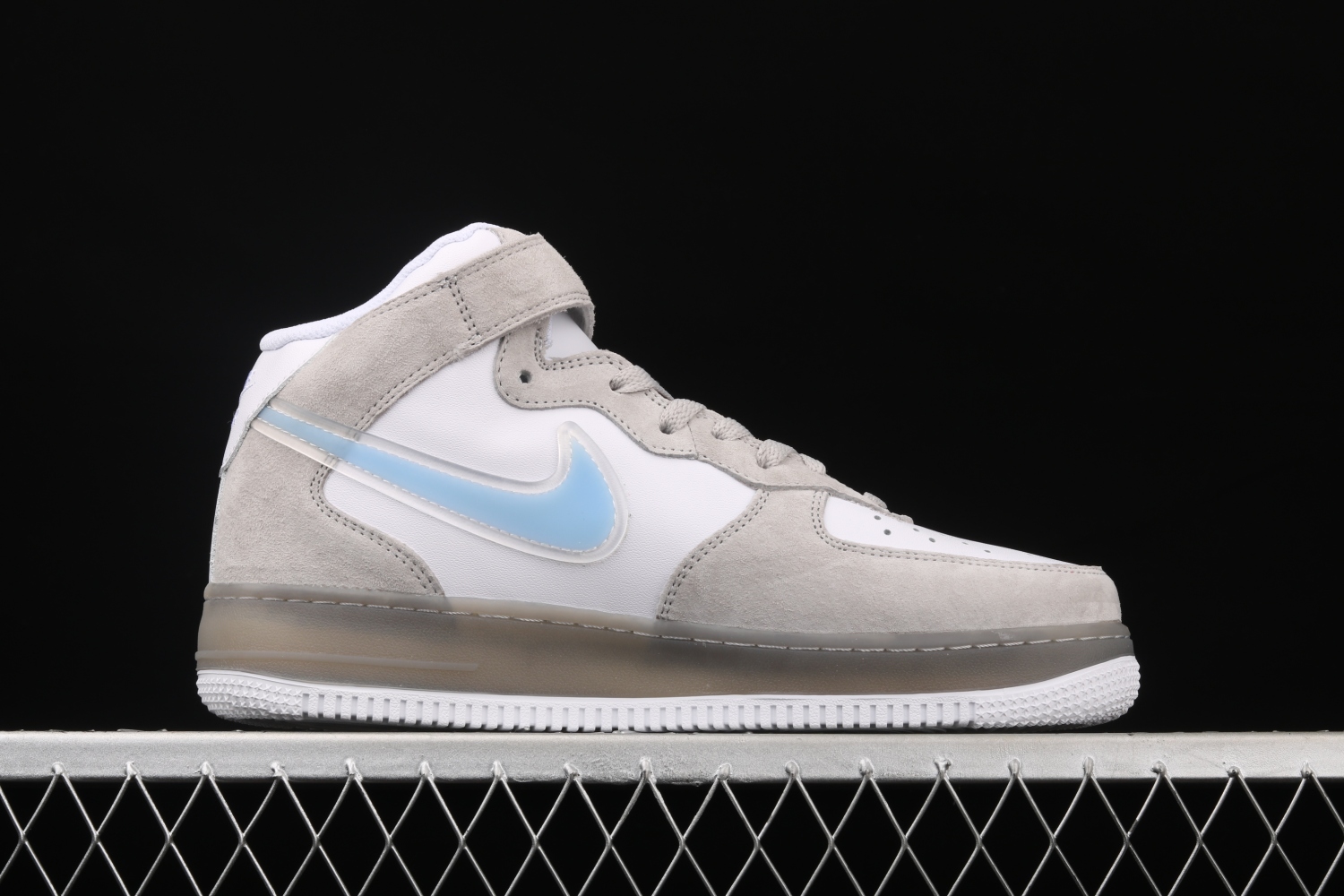Nike Air Force 1 Mid Grey Blue White BC9925-102